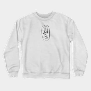 Abstract Drawing - 5 (Black) Crewneck Sweatshirt